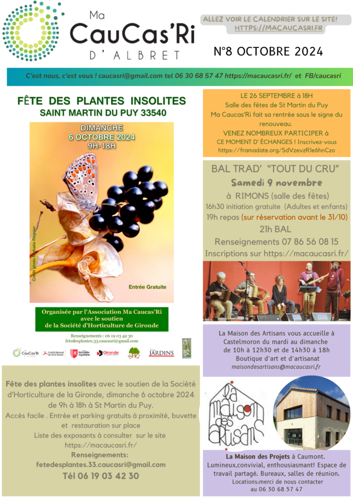 Newsletter #8 Octobre 2024